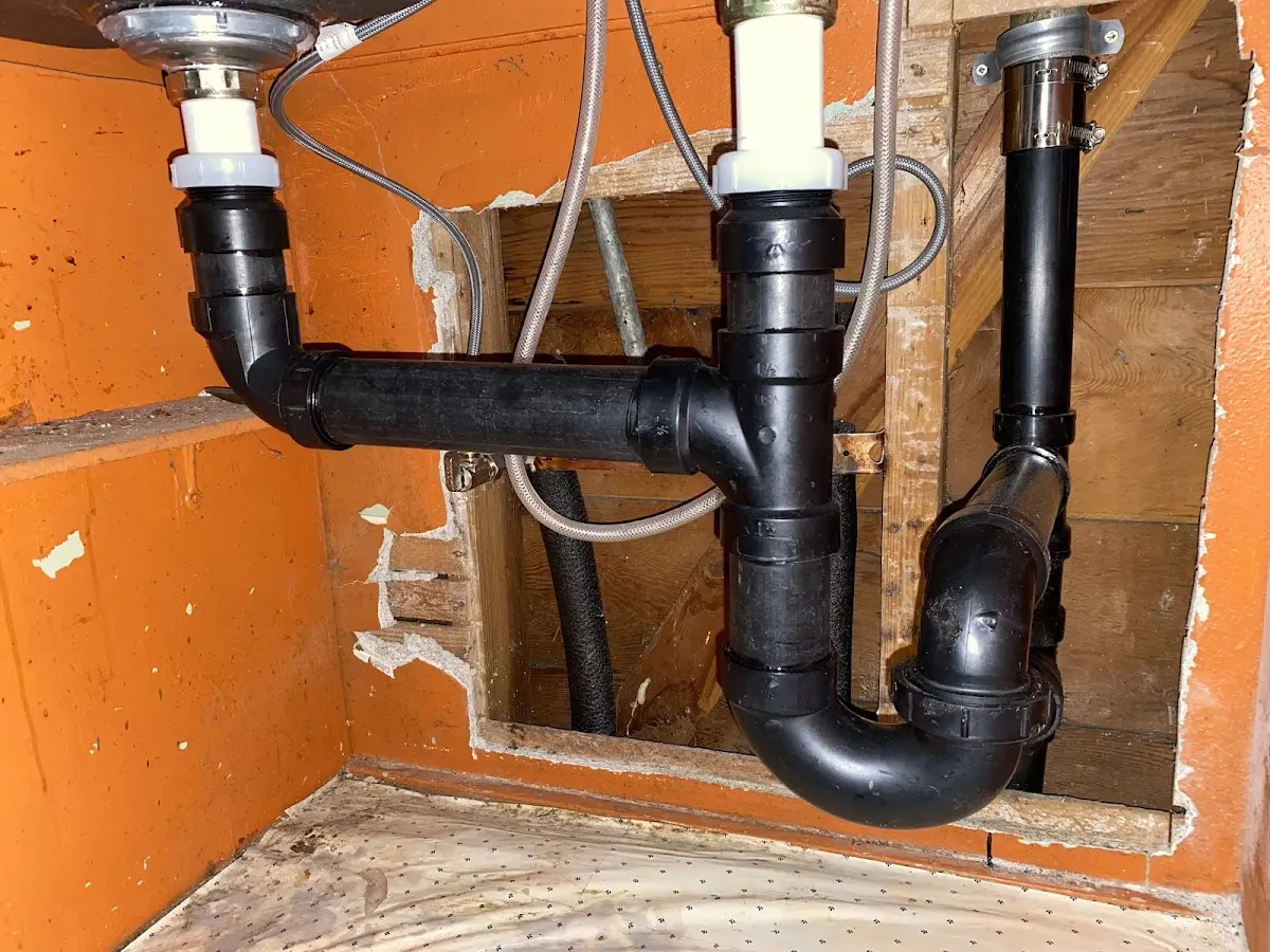 Professional Repiping Services equipment and tools on the job in Signal Mountain